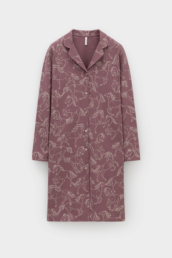 картинка Рубашка из 100% хлопка от магазина Одежда+