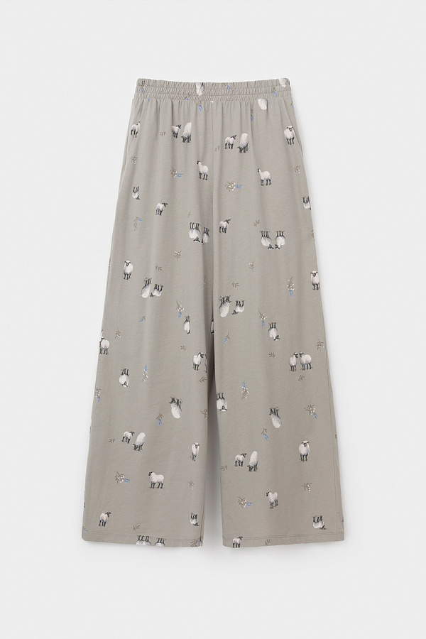 картинка Комплект футболка и брюки из гребенного хлопка от магазина Одежда+