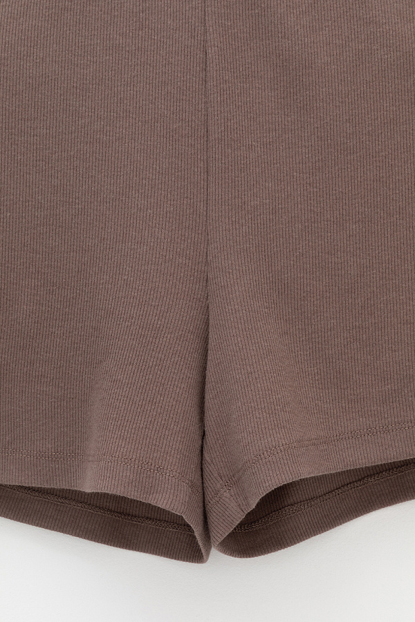 картинка Комплект из нежного хлопкового трикотажа в рубчик от магазина Одежда+