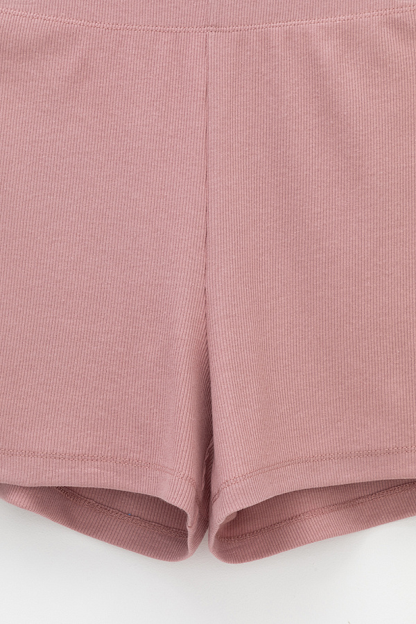 картинка Комплект из нежного хлопкового трикотажа в рубчик от магазина Одежда+