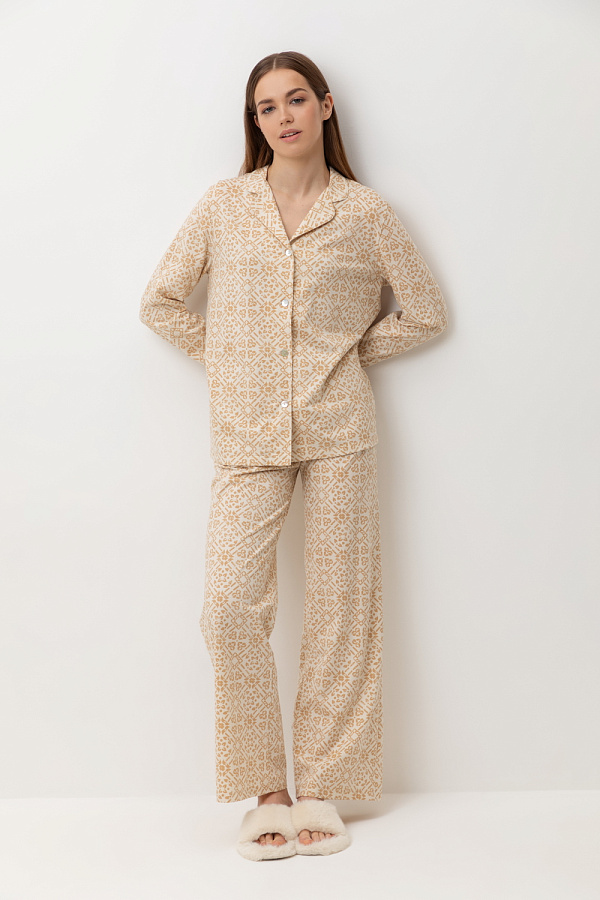 картинка Комплект рубашка и брюки из 100% хлопка от магазина Одежда+