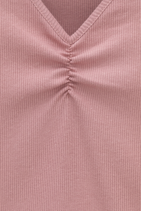 картинка Комплект из нежного хлопкового трикотажа в рубчик от магазина Одежда+