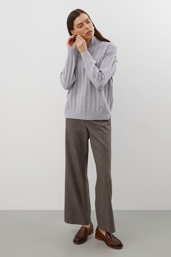 картинка Джемпер из 100% шерсти от магазина Одежда+