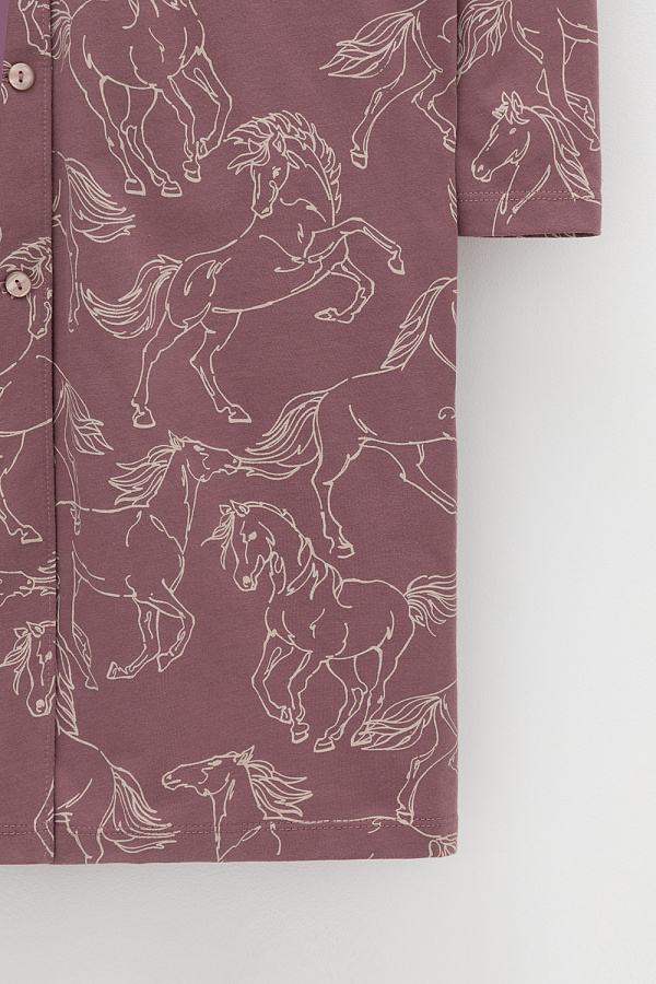 картинка Рубашка из 100% хлопка от магазина Одежда+