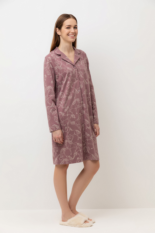 картинка Рубашка из 100% хлопка от магазина Одежда+