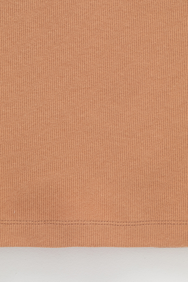 картинка Комплект топ и шорты из хлопка в рубчик от магазина Одежда+