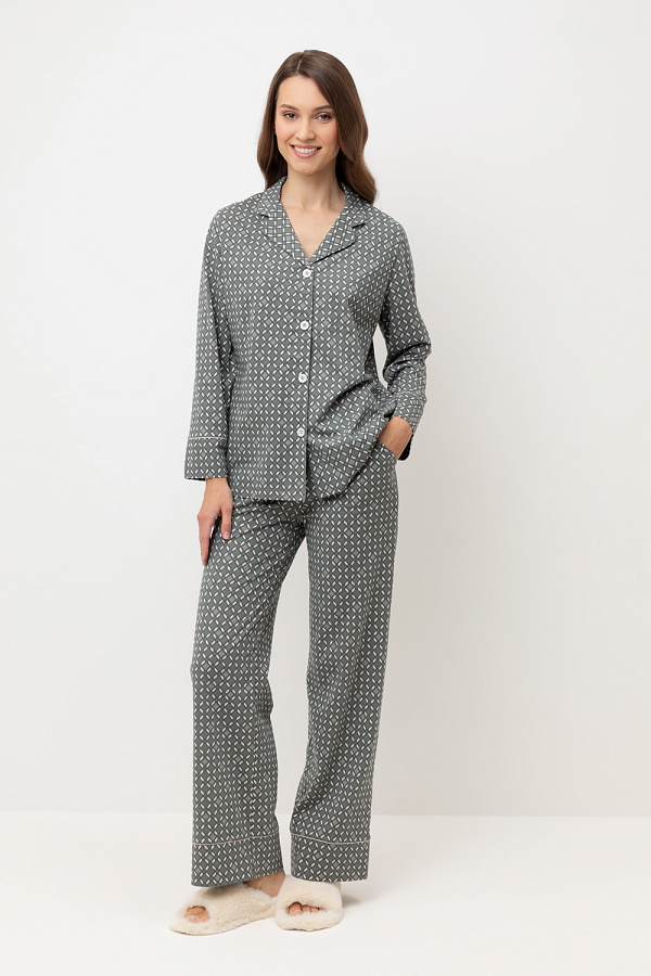 картинка Комплект рубашка и брюки из 100% хлопка от магазина Одежда+