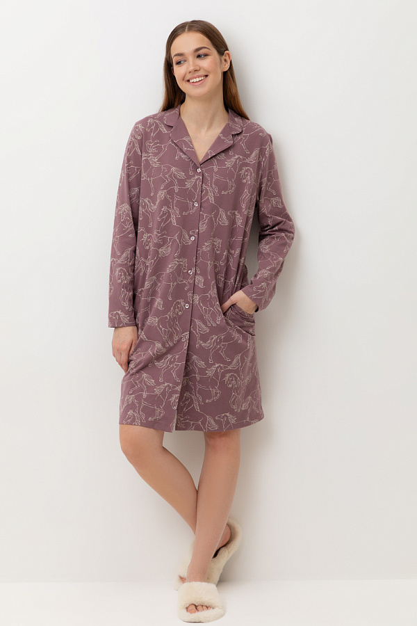 картинка Рубашка из 100% хлопка от магазина Одежда+