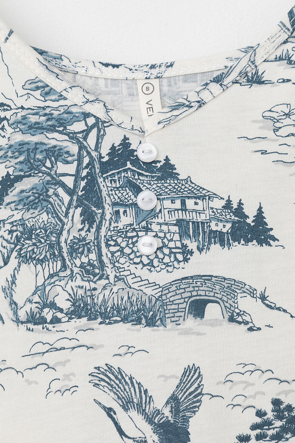 картинка Сорочка из хлопка с модалом от магазина Одежда+