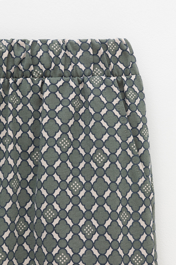 картинка Комплект футболка и брюки из гребенного хлопка от магазина Одежда+