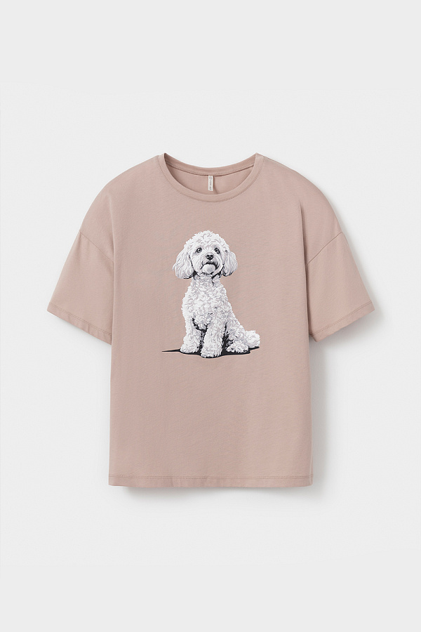 картинка Комплект футболка и брюки из хлопка от магазина Одежда+