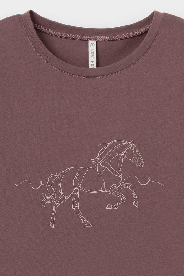 картинка Комплект футболка и брюки из хлопка с модалом от магазина Одежда+