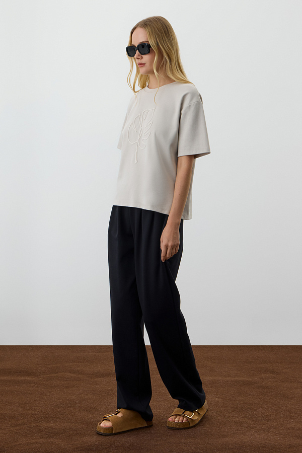 картинка Брюки из премиального трикотажа от магазина Одежда+