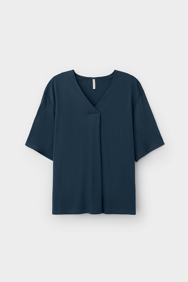 картинка Комплект футболка и шорты из хлопка с модалом от магазина Одежда+