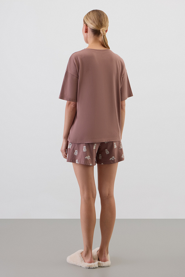 картинка Комплект с футболкой и шортами  из 100% хлопка от магазина Одежда+