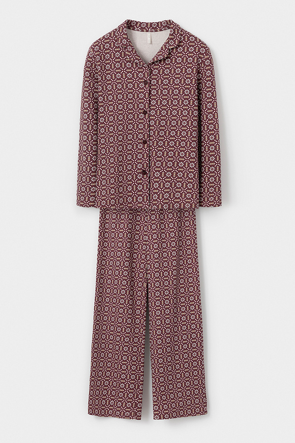 картинка Комплект рубашка и брюки из футера от магазина Одежда+