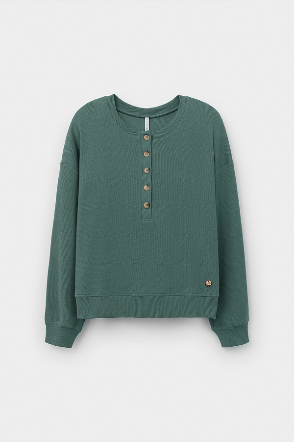 картинка Комлпект джемпер и брюки из объемного трикотажа от магазина Одежда+