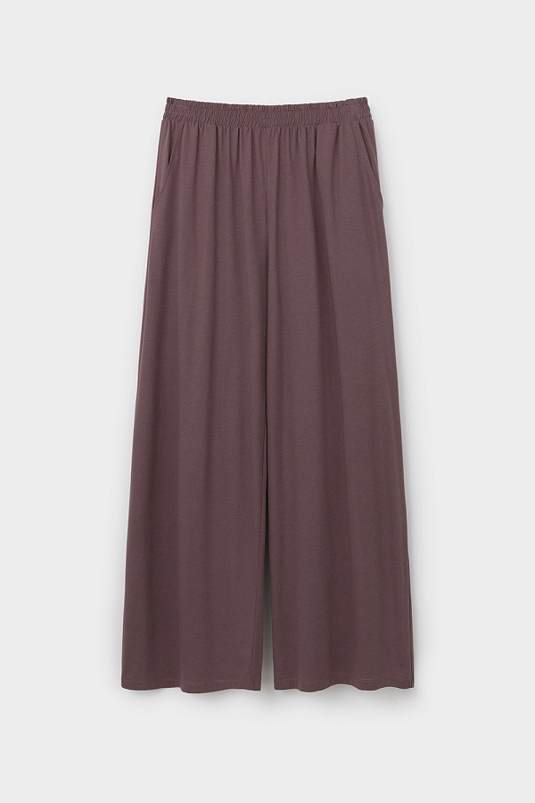 картинка Комплект футболка и брюки из хлопка с модалом от магазина Одежда+