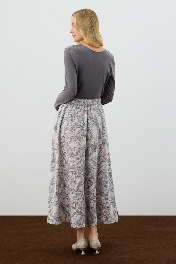 картинка Юбка с боковыми разрезами от магазина Одежда+