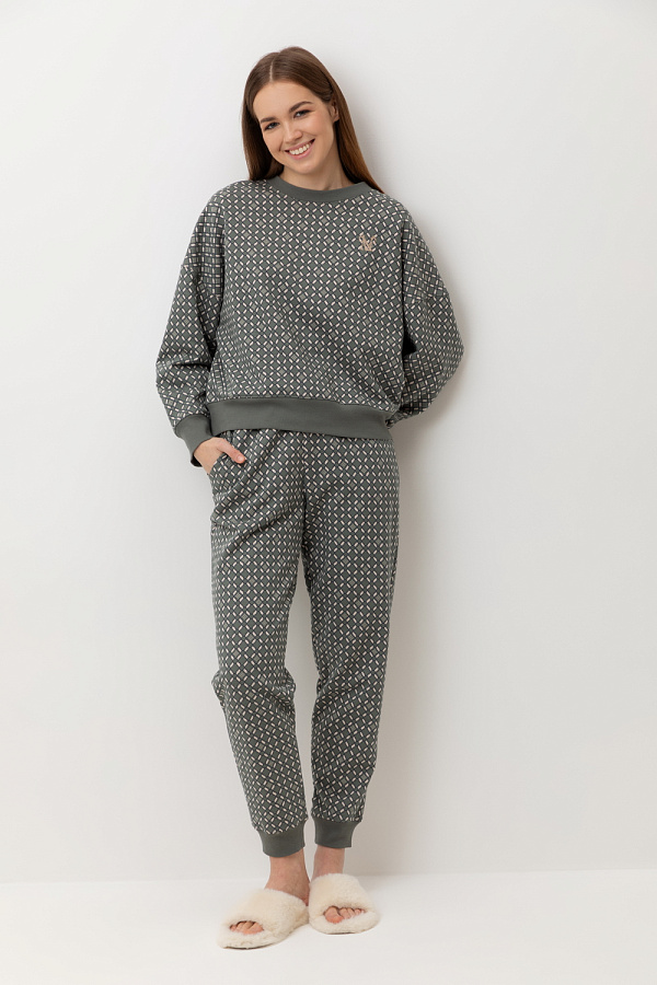 картинка Комплект толстовка и брюки из футера от магазина Одежда+