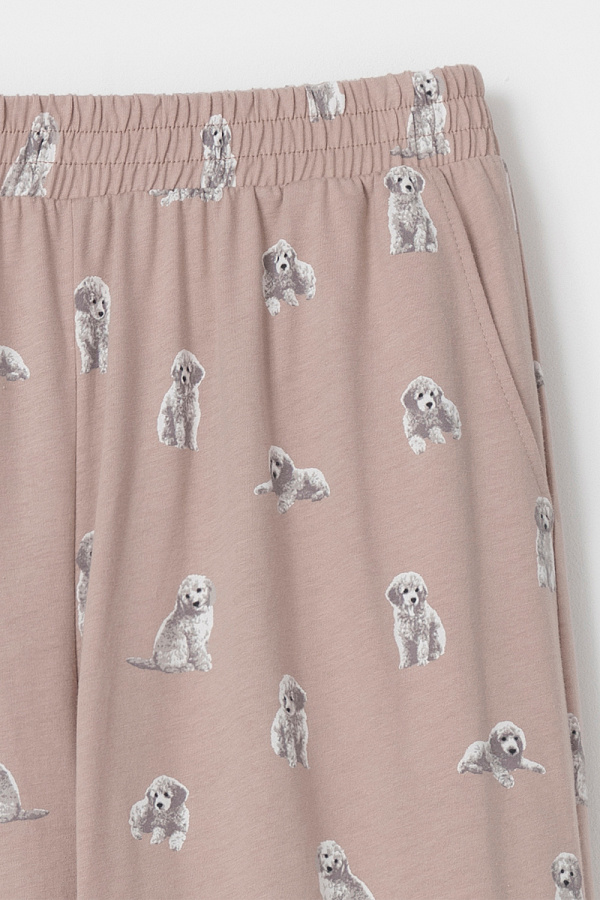 картинка Комплект футболка и брюки из хлопка от магазина Одежда+