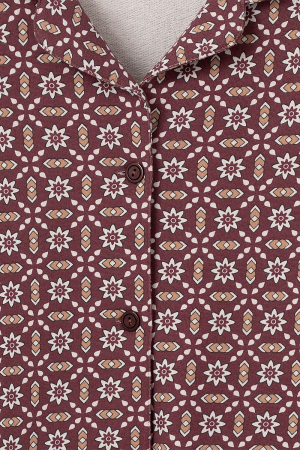 картинка Комплект рубашка и брюки из футера от магазина Одежда+