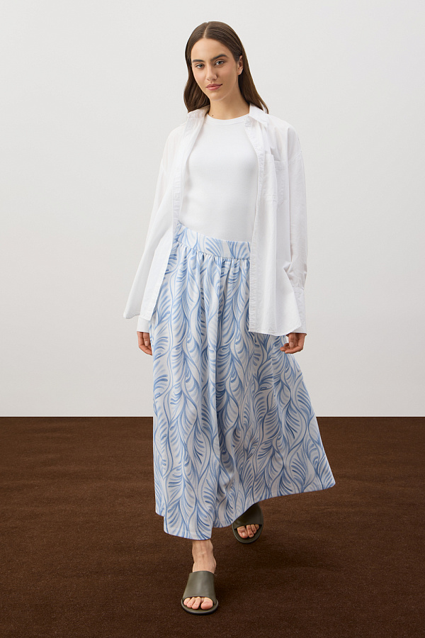 картинка Юбка с боковыми разрезами от магазина Одежда+