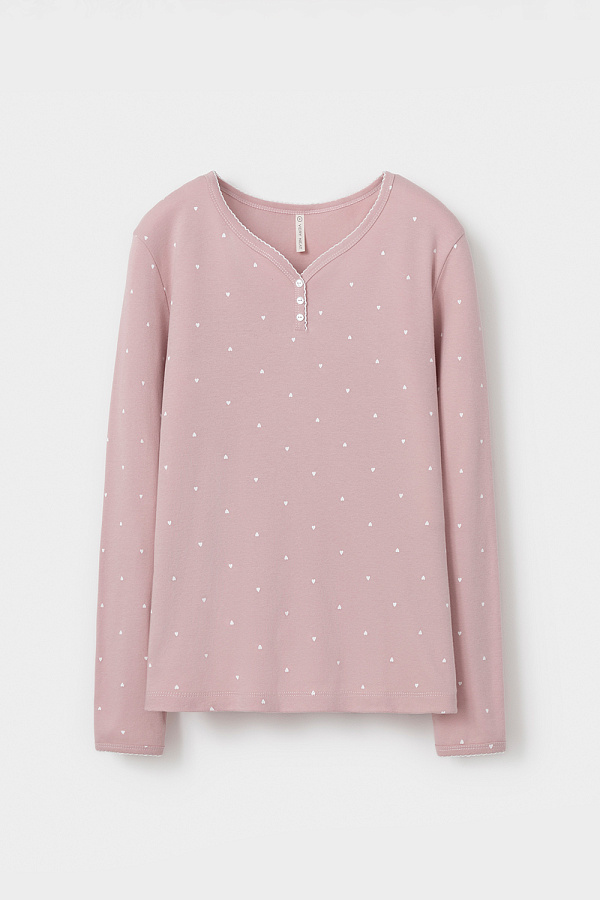 картинка Комплект лонгслив и брюки из гребенного хлопка от магазина Одежда+