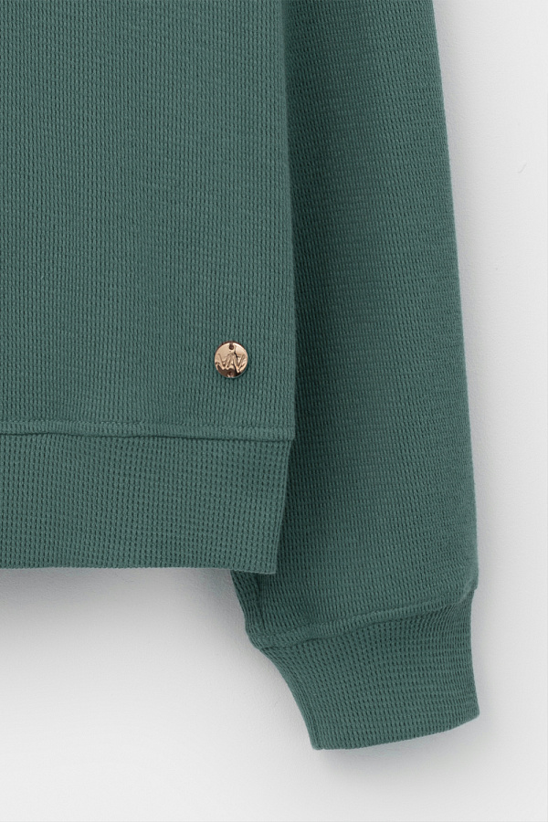 картинка Комлпект джемпер и брюки из объемного трикотажа от магазина Одежда+