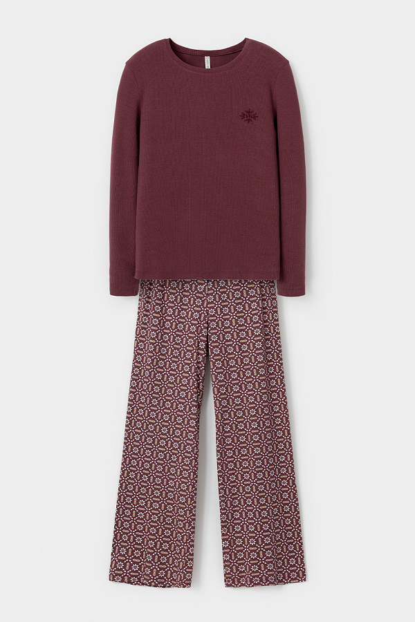 картинка Комплект из хлопка в рубчик от магазина Одежда+