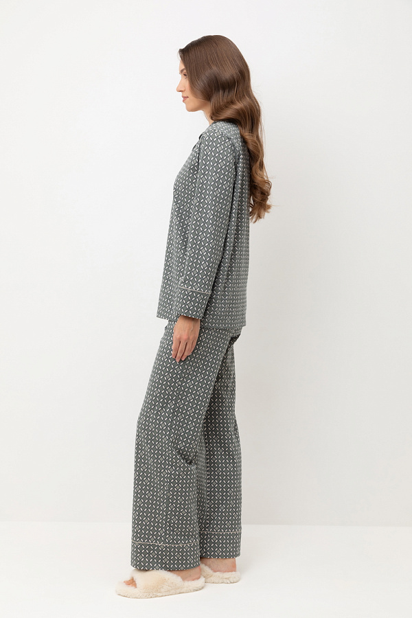 картинка Комплект рубашка и брюки из 100% хлопка от магазина Одежда+