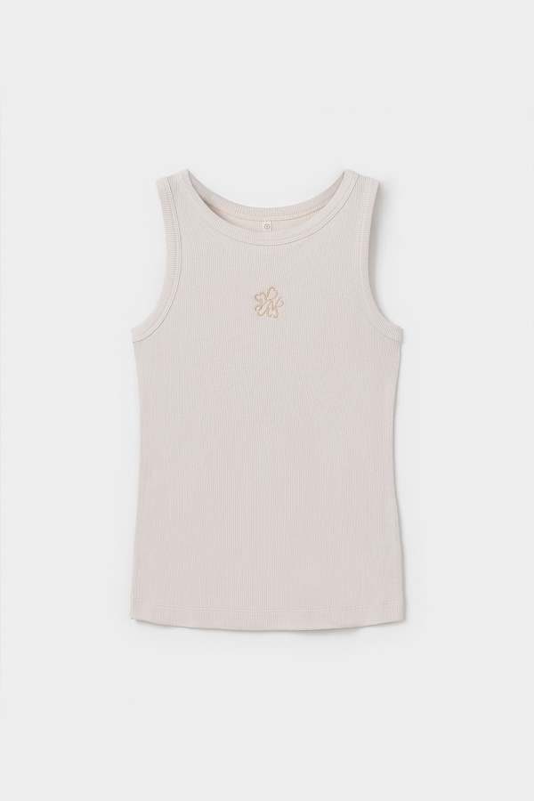 картинка Комплект топ и шорты из хлопка в рубчик от магазина Одежда+