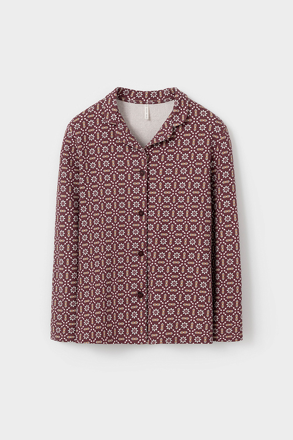 картинка Комплект рубашка и брюки из футера от магазина Одежда+