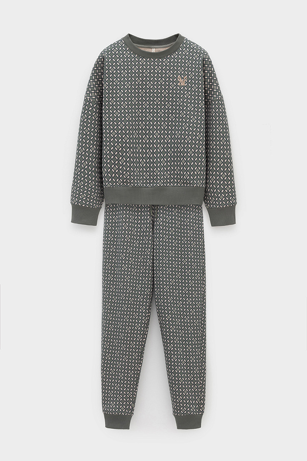 картинка Комплект толстовка и брюки из футера от магазина Одежда+