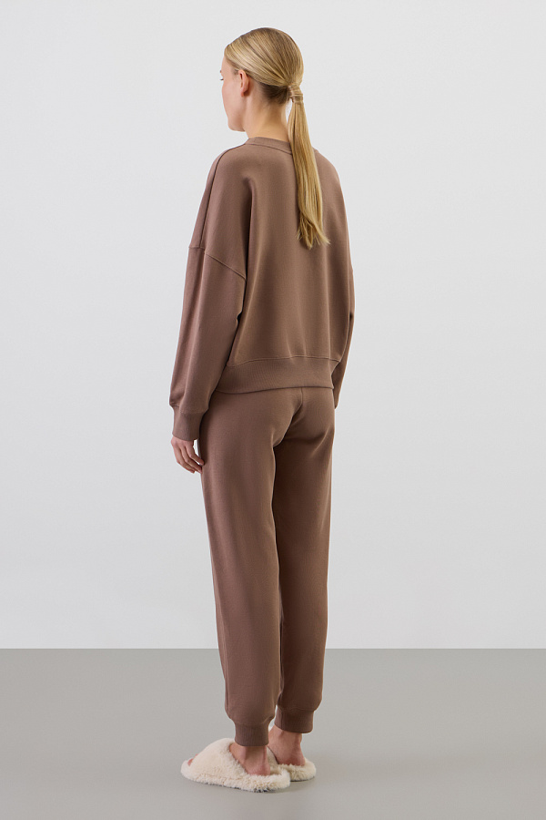 картинка Комплект толстовка и брюки из футера от магазина Одежда+