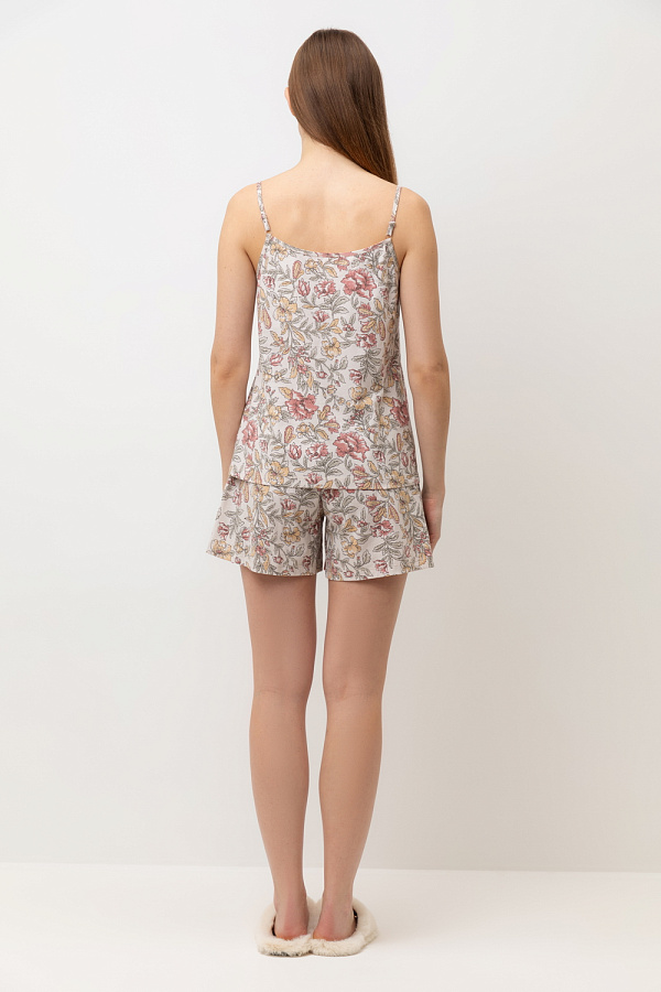 картинка Комплект топ и шорты из 100% хлопка от магазина Одежда+