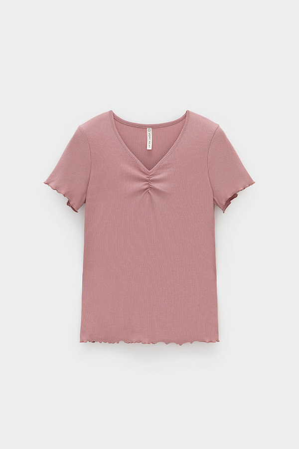 картинка Комплект из нежного хлопкового трикотажа в рубчик от магазина Одежда+