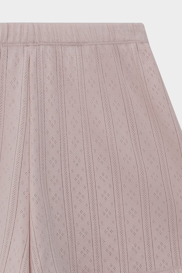 картинка Комплект топ и шорты из ажурного хлопка от магазина Одежда+