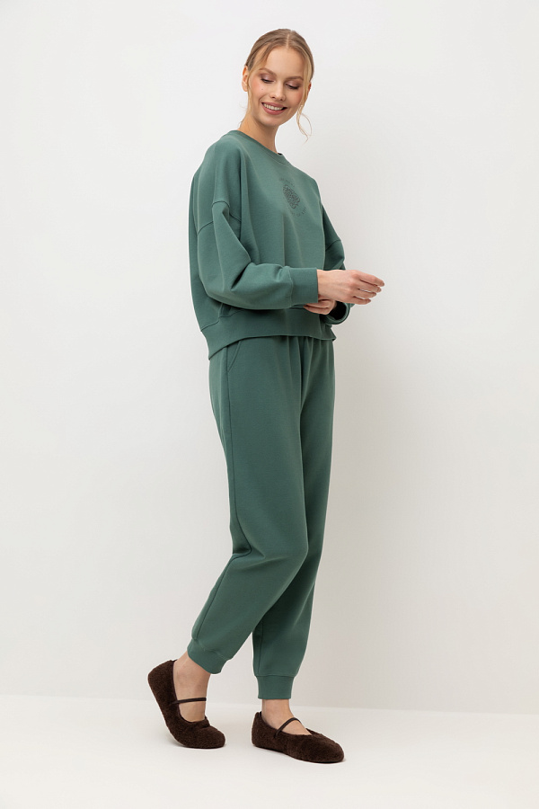картинка Комплект толстовка и брюки из футера от магазина Одежда+