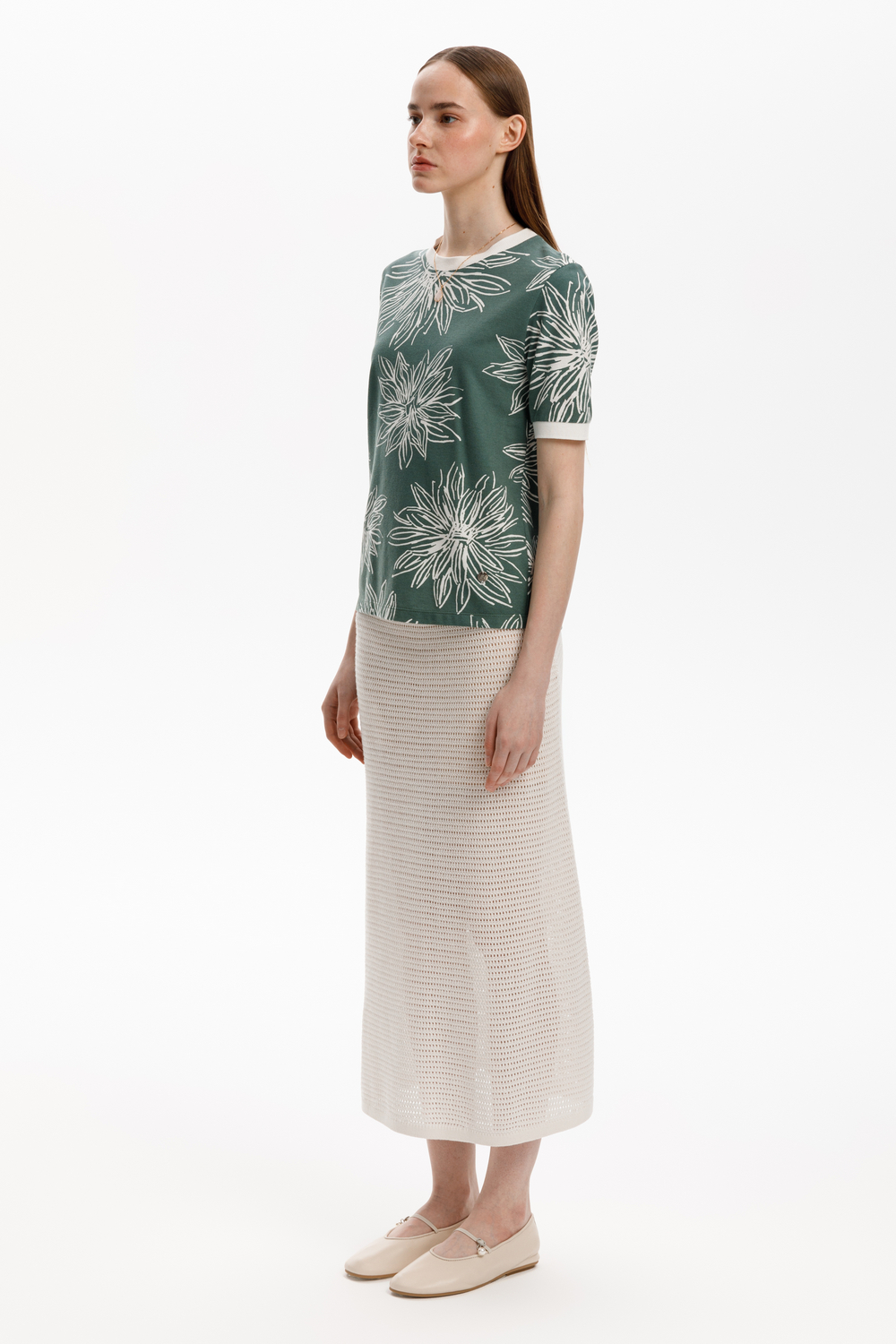 картинка Футболка с контрастными деталями от магазина Одежда+