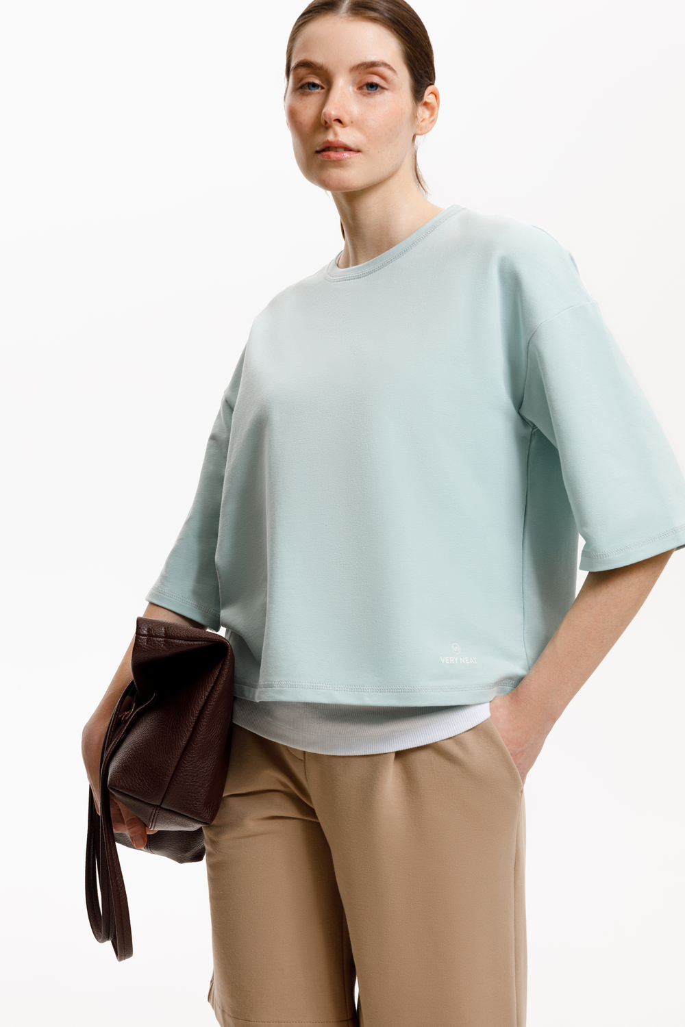 картинка Джемпер из высококачественного футера с эластаном от магазина Одежда+