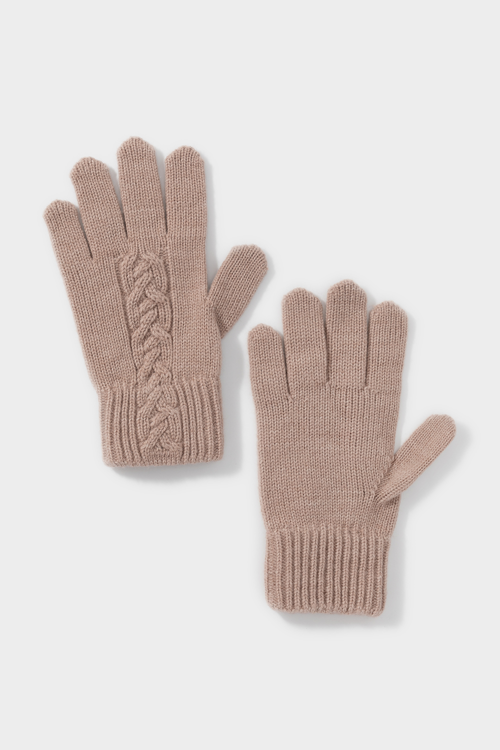 картинка Перчатки вязаные из полушерсти от магазина Одежда+