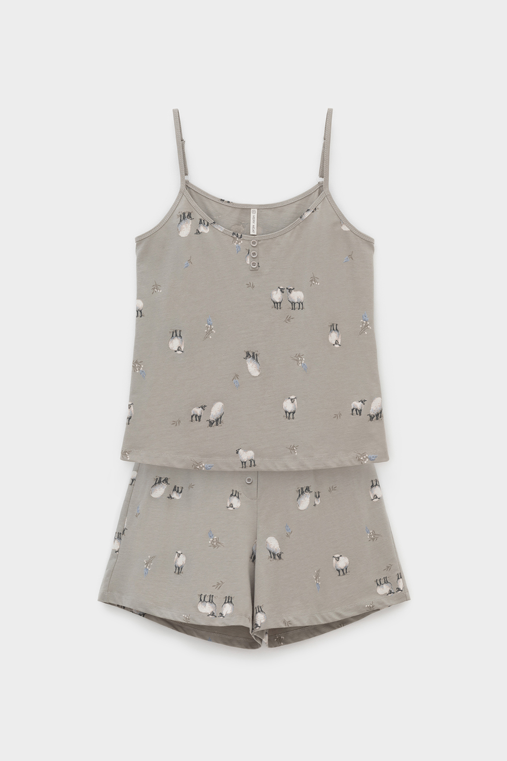 картинка Комплект топ и шорты из 100% хлопка от магазина Одежда+