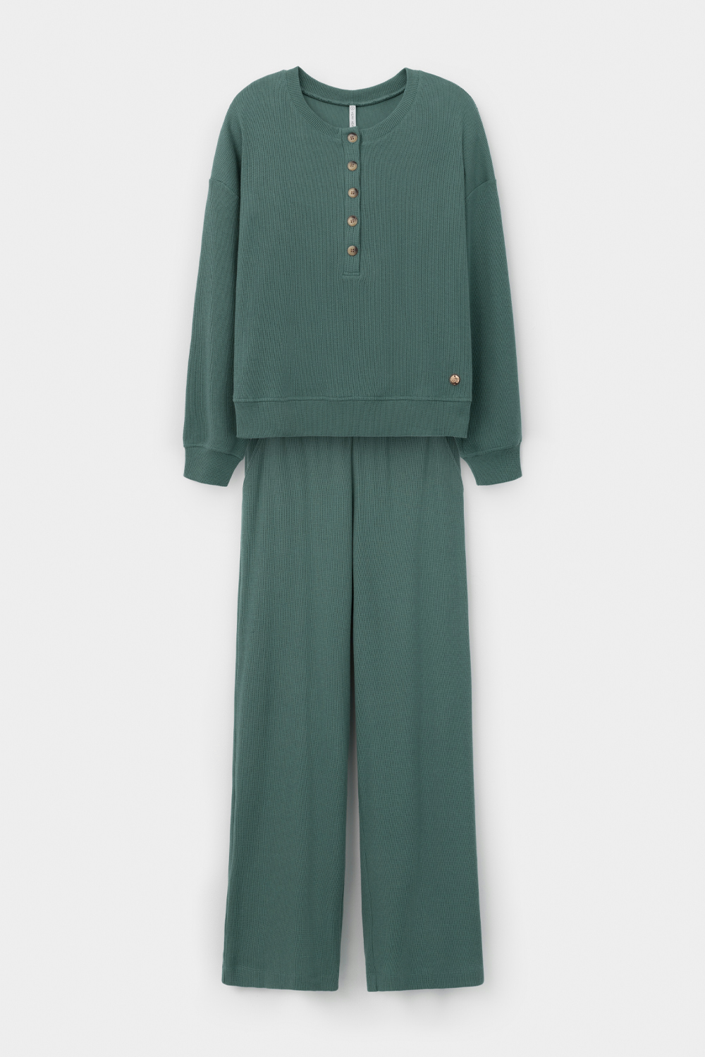 картинка Комлпект джемпер и брюки из объемного трикотажа от магазина Одежда+
