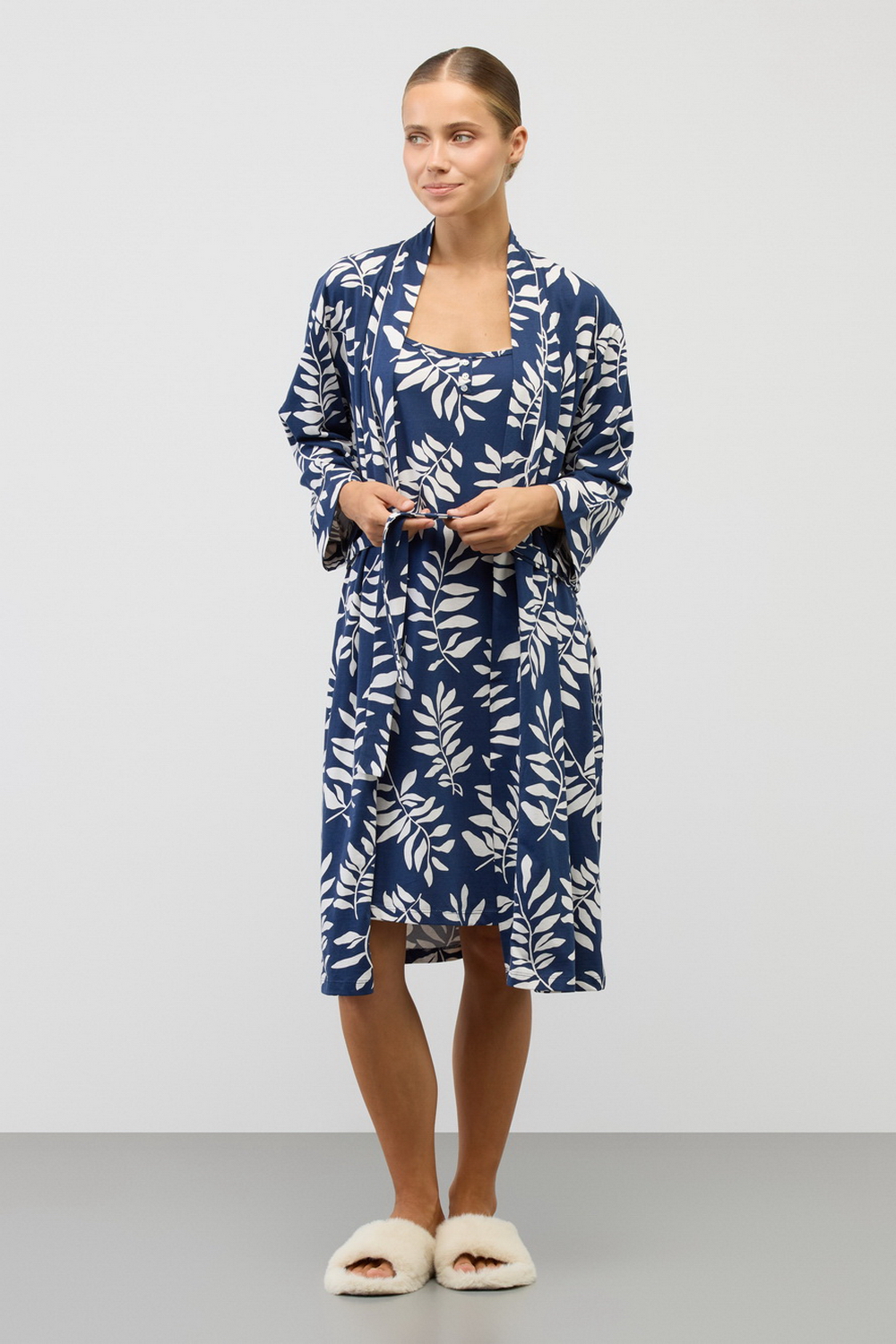 картинка Халат из 100% хлопка от магазина Одежда+