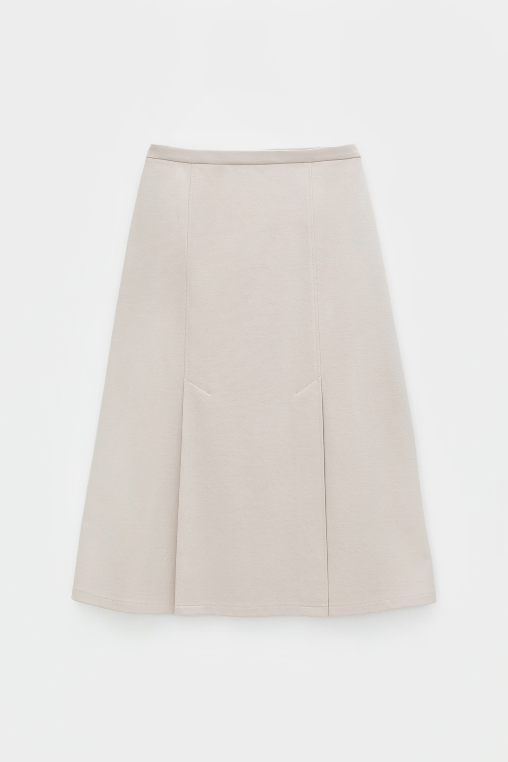 картинка Юбка миди с разрезами из гладкого плотного трикотажа от магазина Одежда+