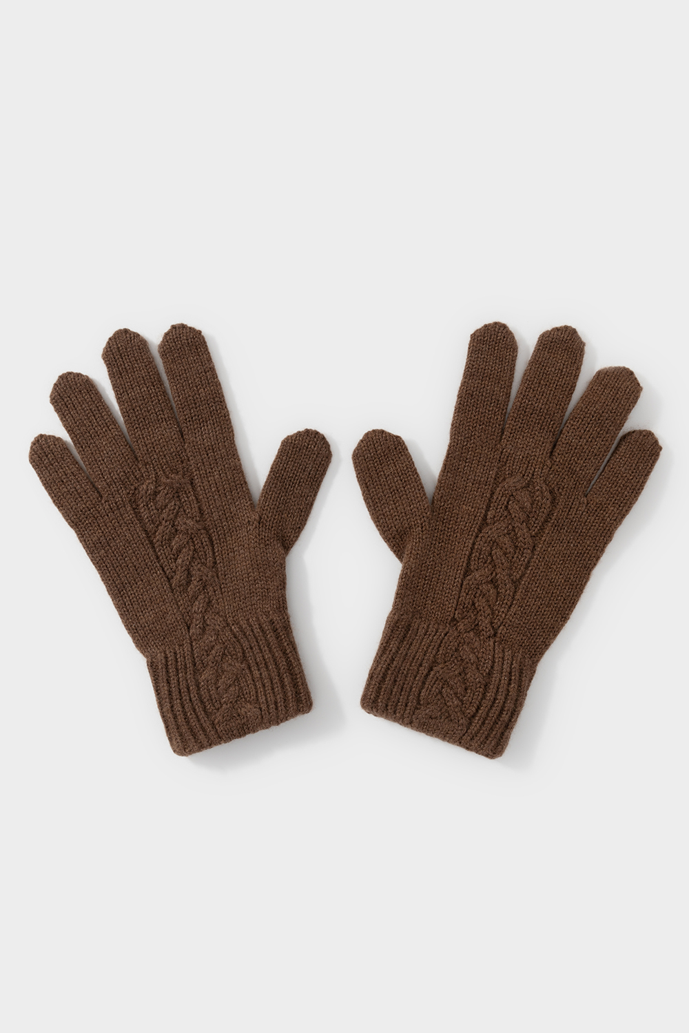 картинка Перчатки вязаные из полушерсти от магазина Одежда+