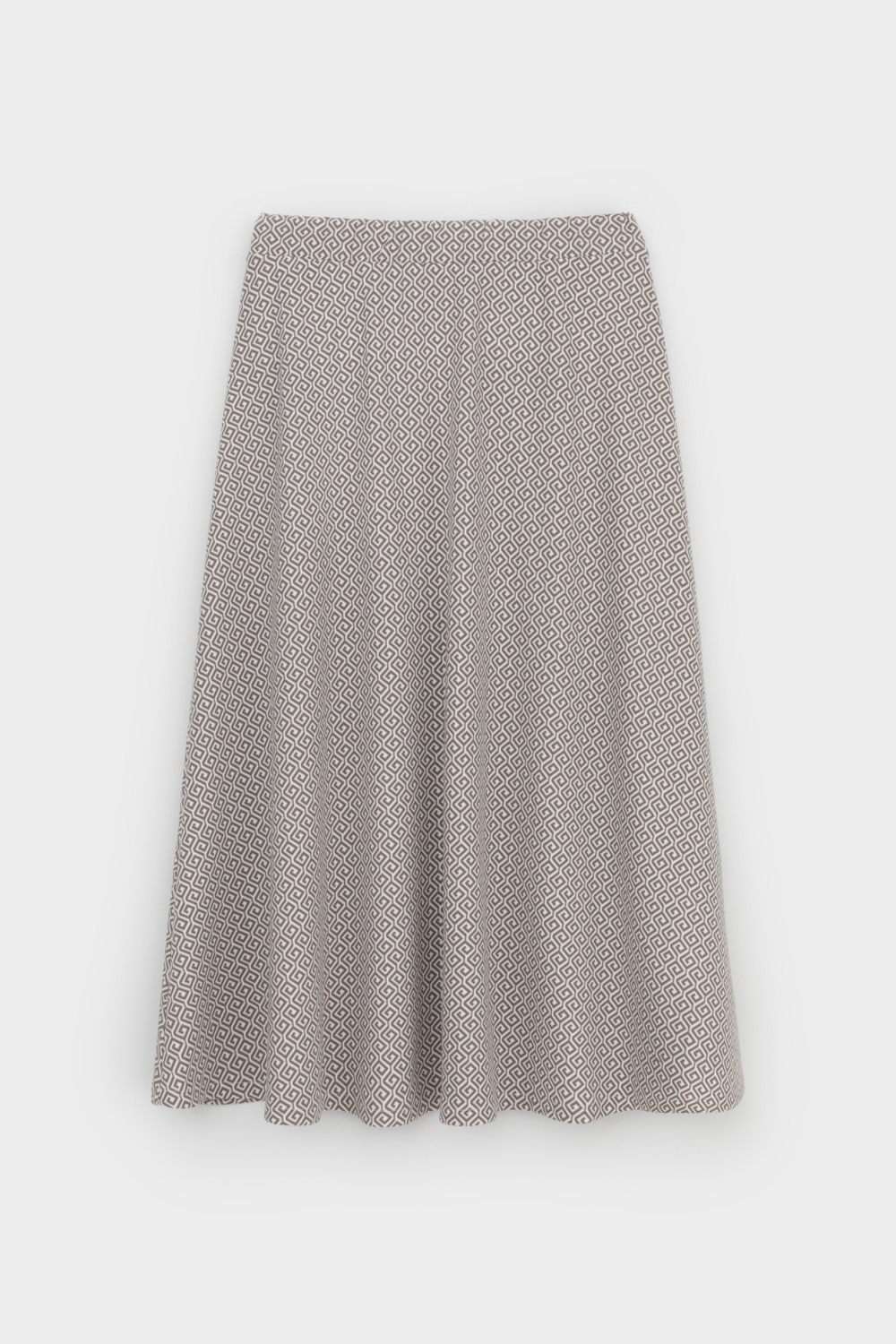 картинка Расклешенная юбка из премиального трикотажа от магазина Одежда+