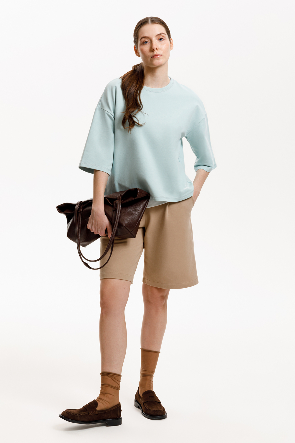 картинка Джемпер из высококачественного футера с эластаном от магазина Одежда+