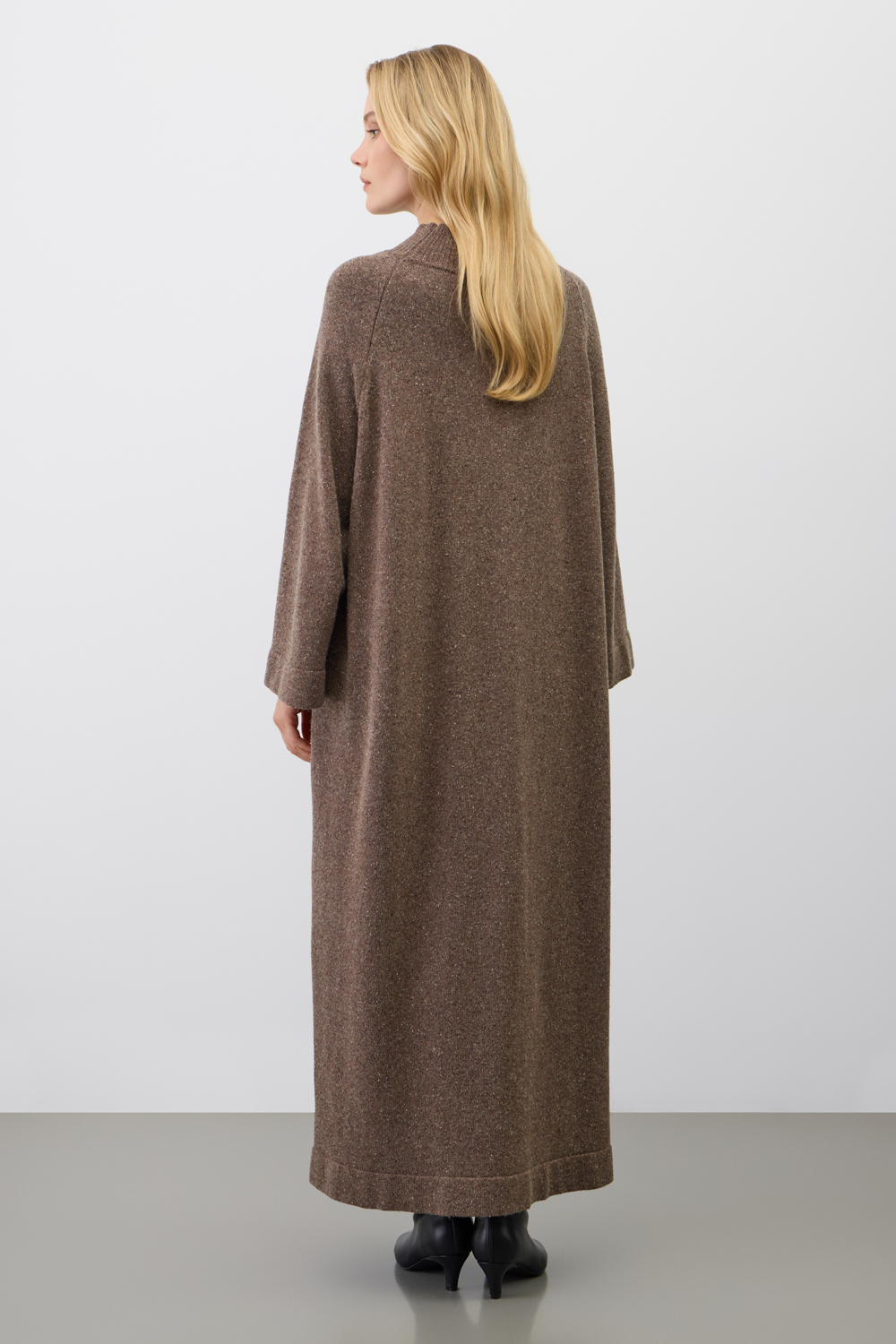 картинка Платье с мериносом и шелком от магазина Одежда+